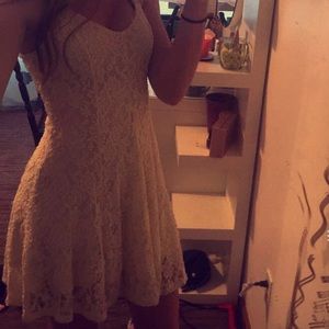 Off white lace DRESS